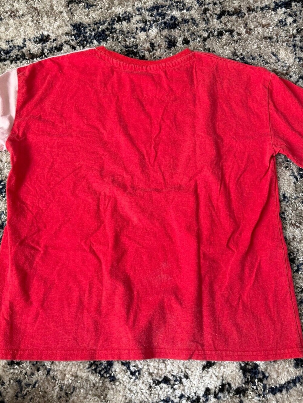 Coca-Cola Split Colorblock Tee Red S - Picture 2 of 5